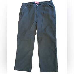 Coleman Mens 38 x 30 Charcoal Fleece Lined Carpenter Work Pants